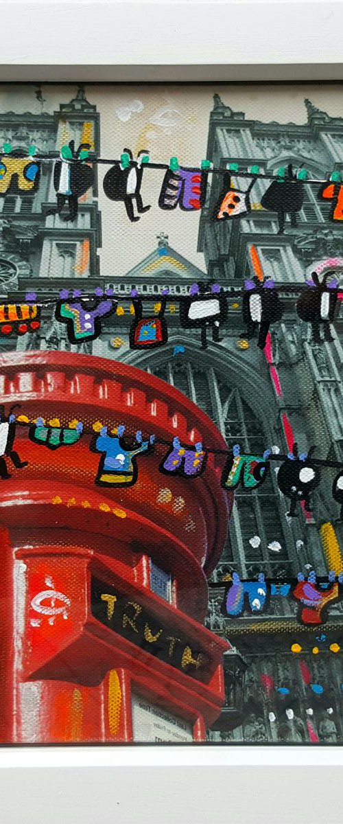 Vintage London 3 by Maria Luisa  Azzini