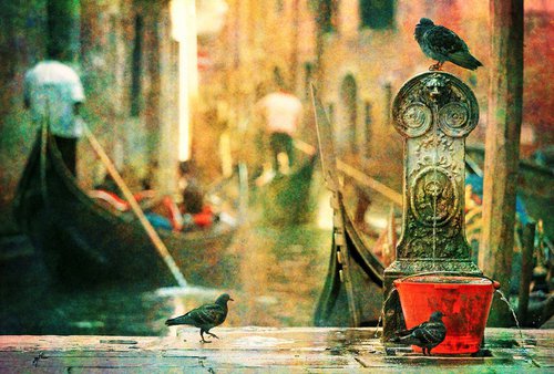 Summer afternoon in Venice by Peter Zelei