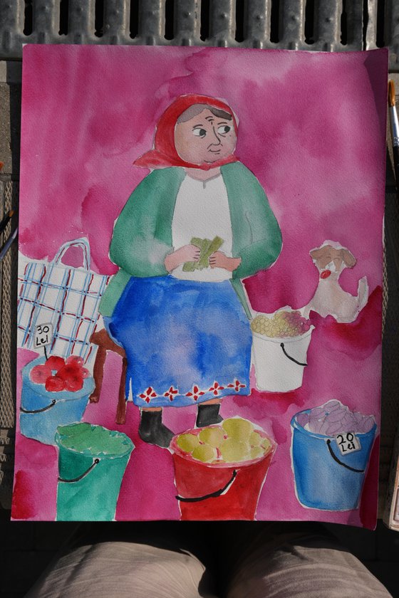 Market Day — Study