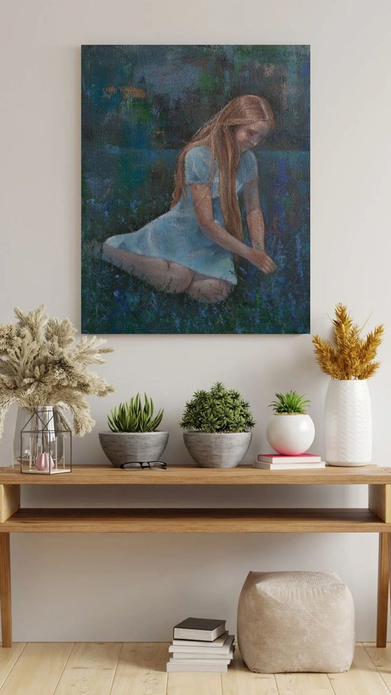 Innocence Amongst the Lavender