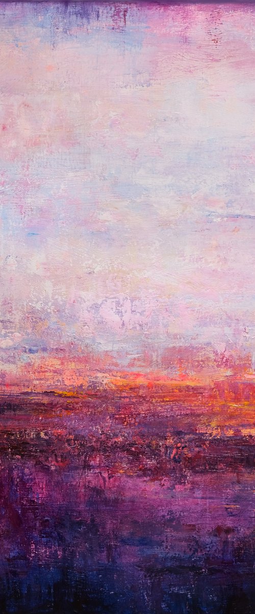 Abstract Sunset Landscape V by Behshad Arjomandi