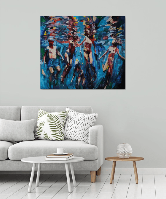 In the light of the water