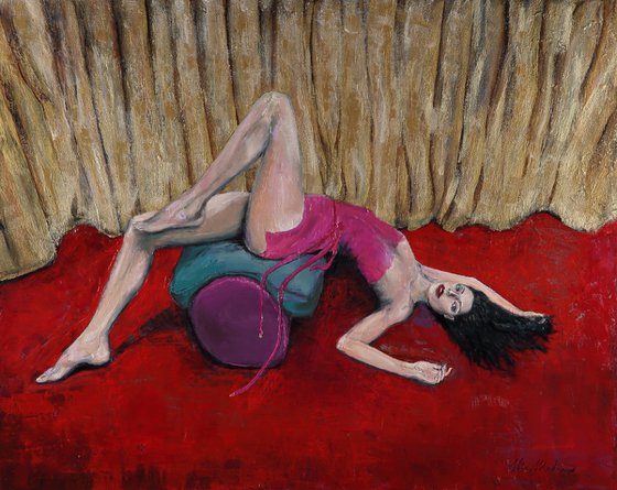 Dancer in distress