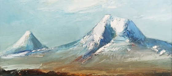 Ararat - Khor Virap 50x60cm, oil/canvas