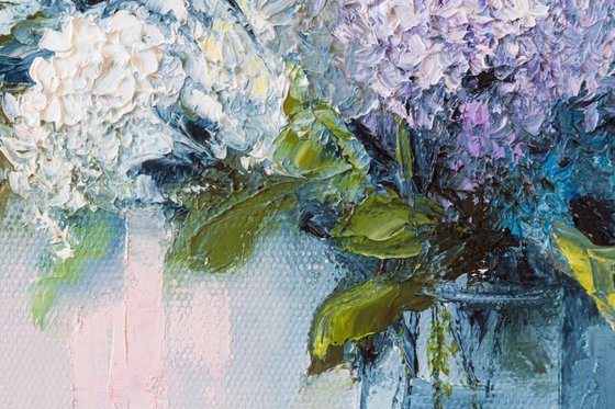 Lilacs in a vase