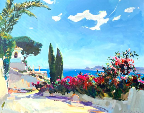 Windy day.95x120.acr.canvas 2024..