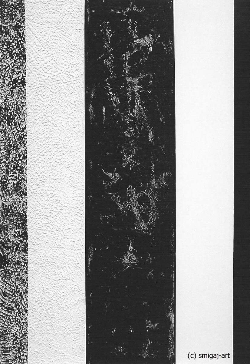 Black and White - I-II-III -2006 by Hanni Smigaj