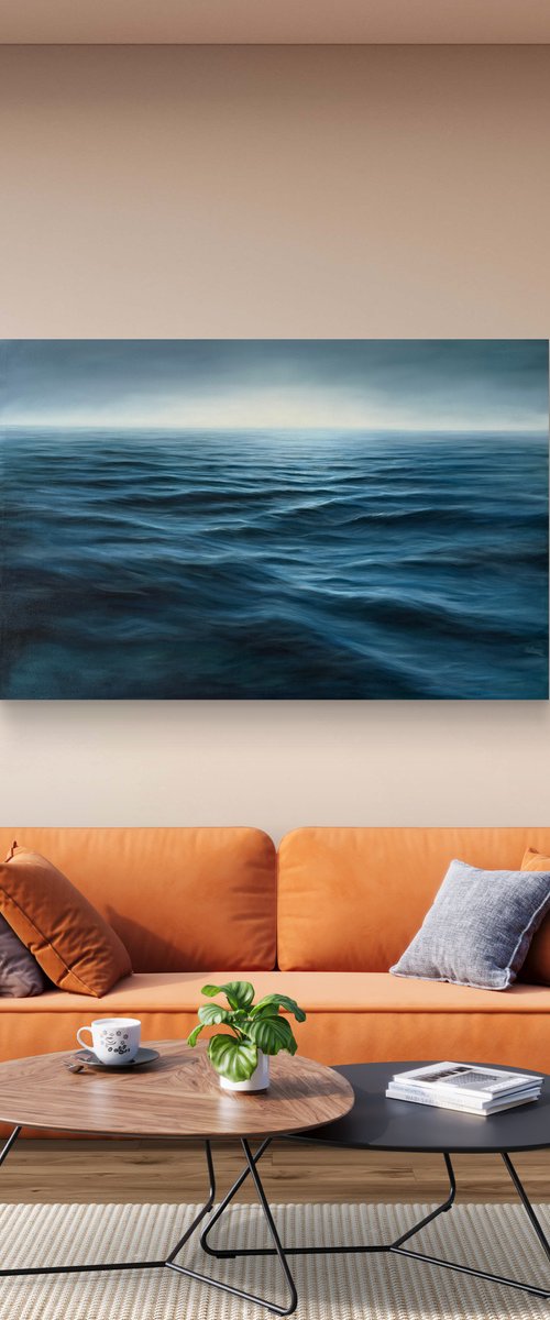 Held in Blue by Kristina Sergeeva