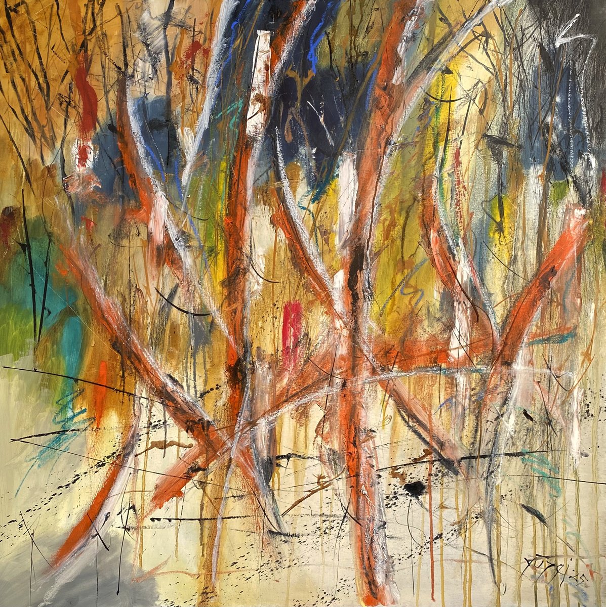 Betulle By YS?rei, 35 X 35, Artwork For Sale On Artfinder