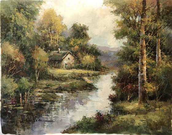House by the Stream