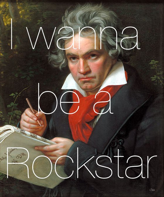 I wanna be a Rockstar ( Free Shipping)