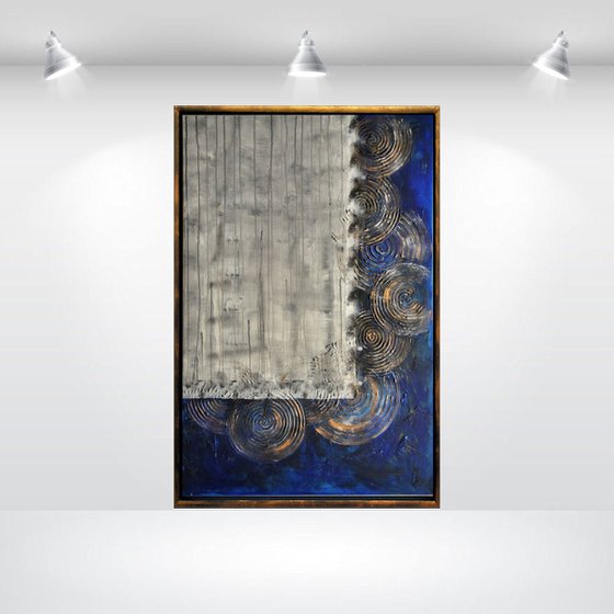 Imagination II - Abstract Art - Acrylic Painting - Canvas Art - Framed Painting - Abstract  Painting - Ready to Hang