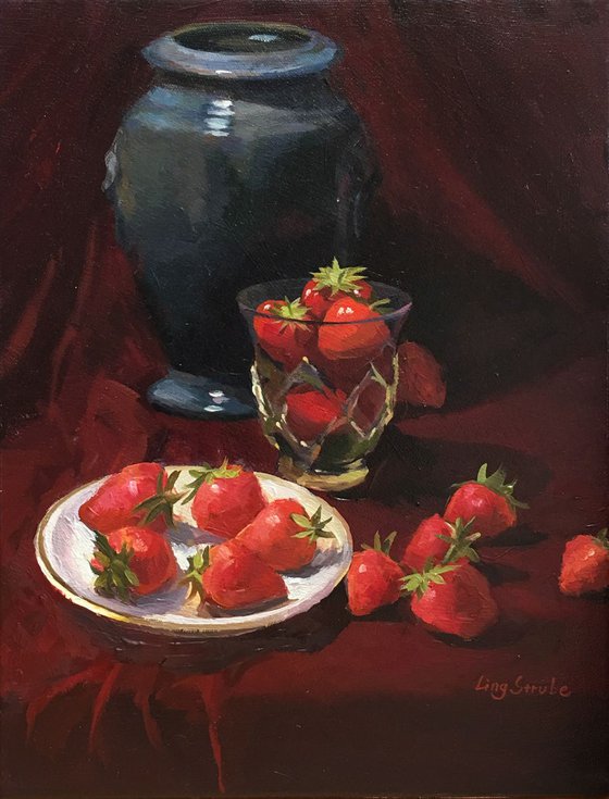 Still Life with Strawberry