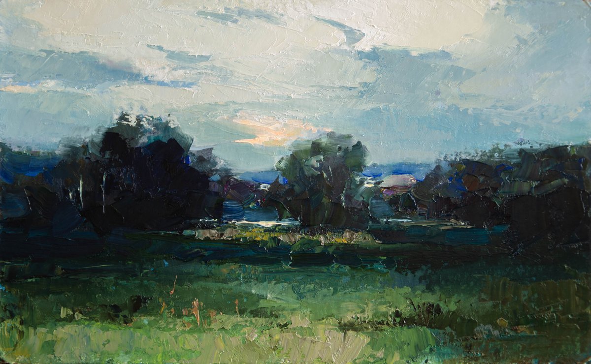 Eventide By Valentin, 16 X 10, Artwork For Sale On Artfinder