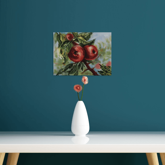 Apples. Original artwork .