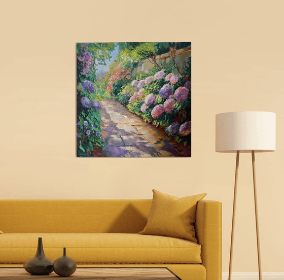 Colourful Hydrangeas