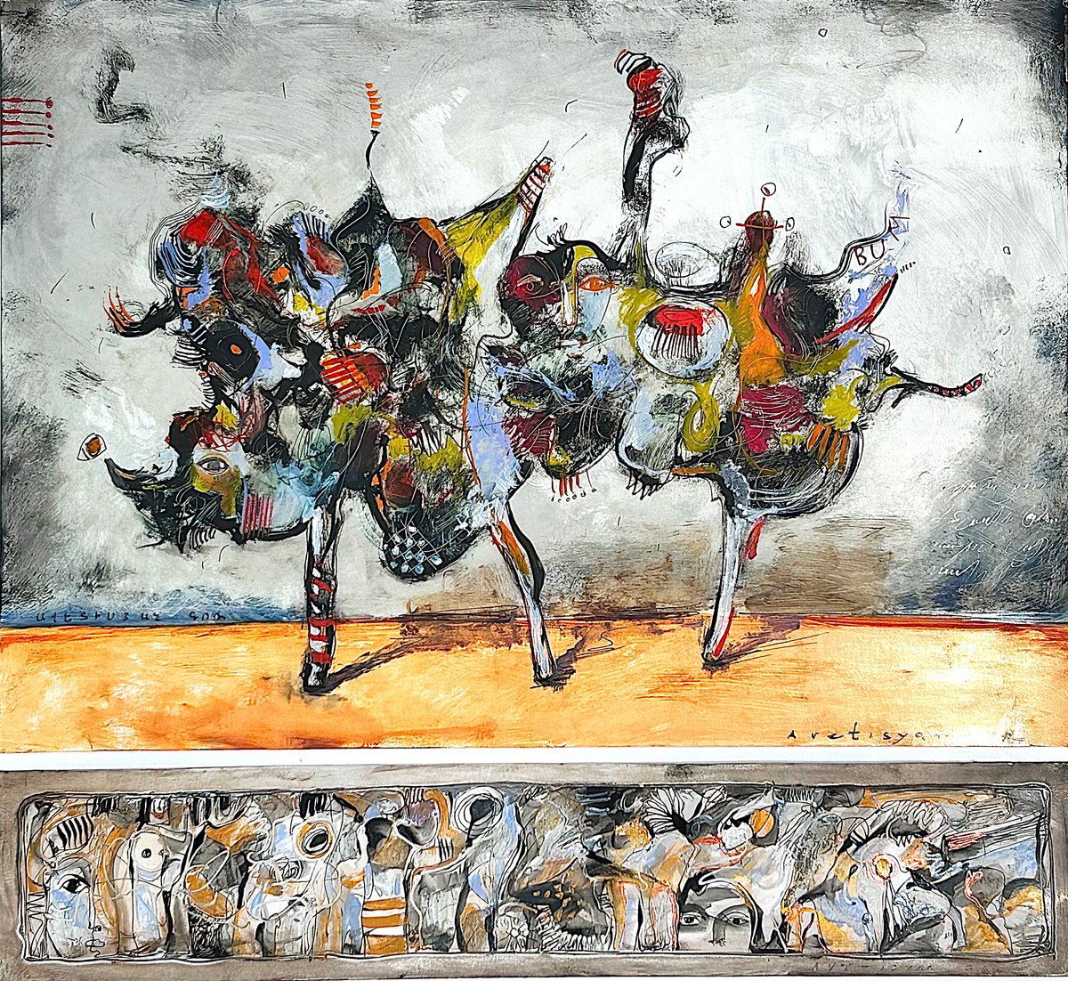 Imaginative Composition By Gor Avetisyan, 20 X 18, Artwork For Sale On Artfinder
