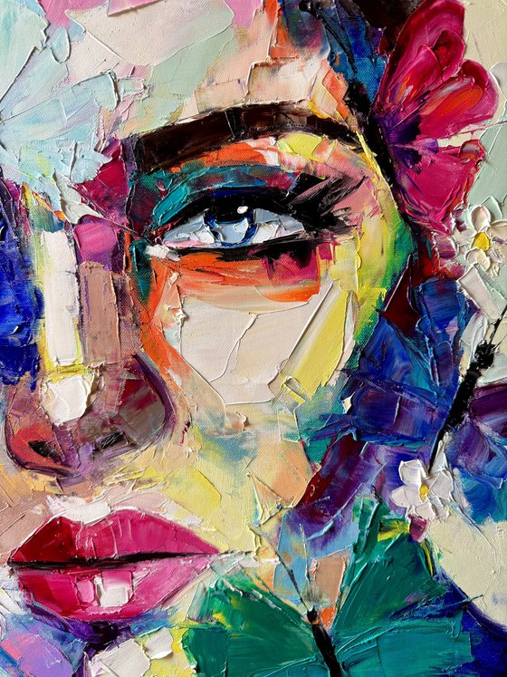 Behind the first bloom