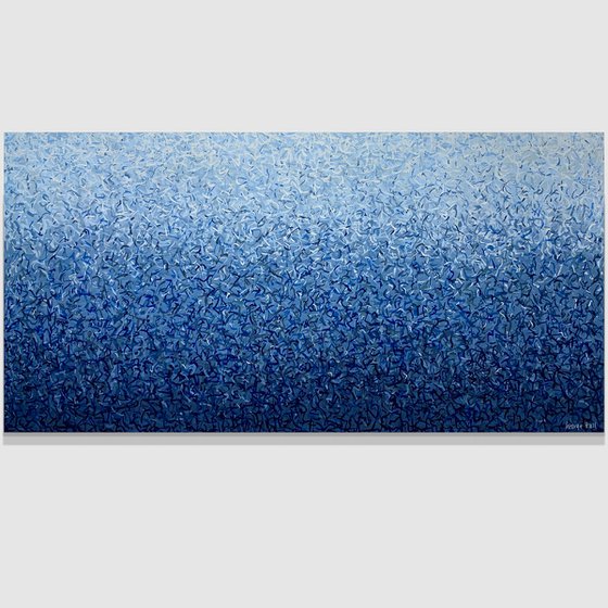 Deep Dance 152 x 76cm acrylic on canvas