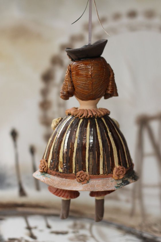 Girl with a Teddybear. From "Le Carousel, Hommage à l'Innocence" project by Elya Yalonetski