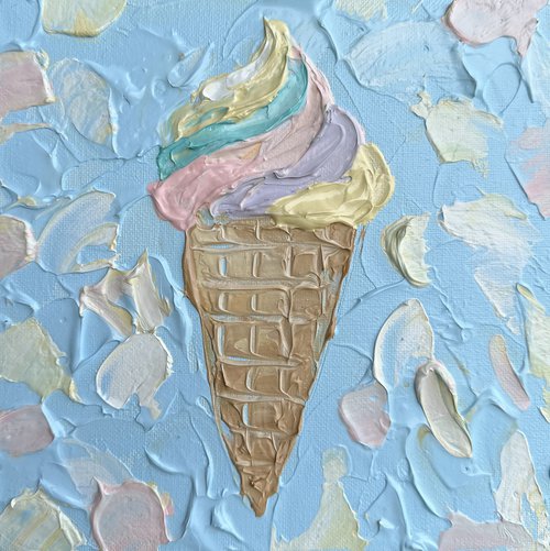 Ice cream cone 2 by Guzaliya Xavier