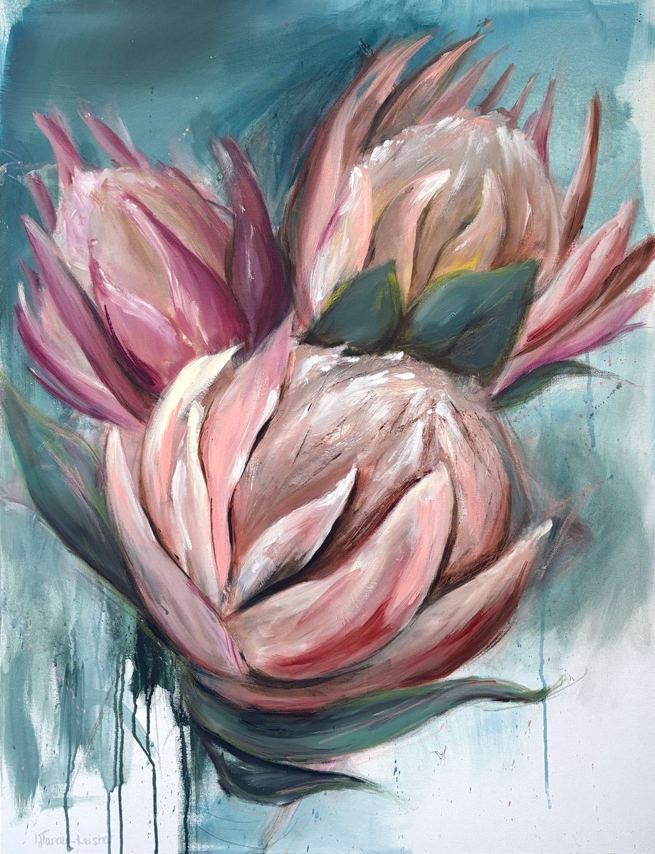 Unfolding Grace By Lyndsay Tarren-Leister, 30 X 39, Artwork For Sale On Artfinder