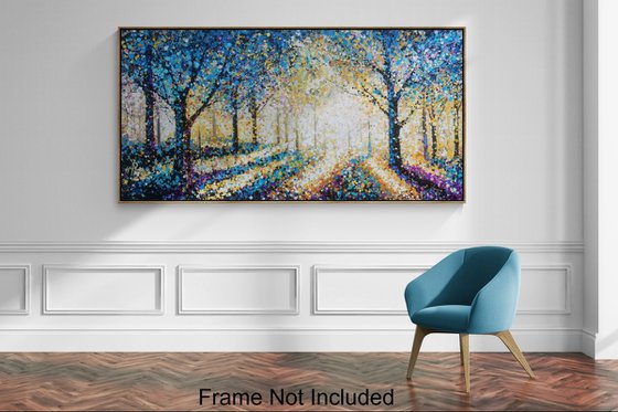 Where Beautiful Things Begin - Blue Landscape