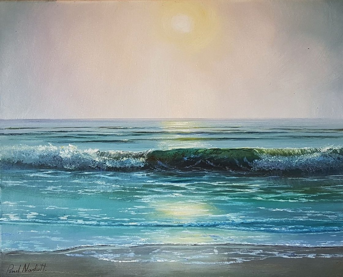 On the Ocean of My Dreams Oil painting by Paul Narbutt | Artfinder