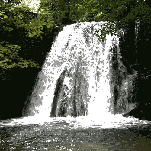 Janet's Foss Malham by Keith Dodd