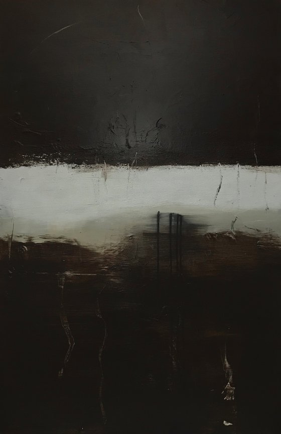 Memory's Breath Minimalist Painting