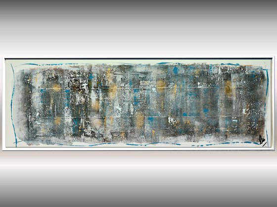 Tranquility  - Abstract Art - Acrylic Painting - Canvas Art - Framed Painting - Abstract Painting - Industrial Art