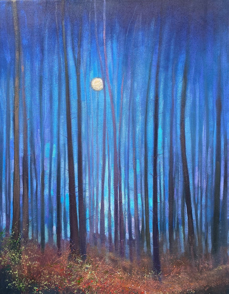 Blue Forrest Midnight by Simon Jones