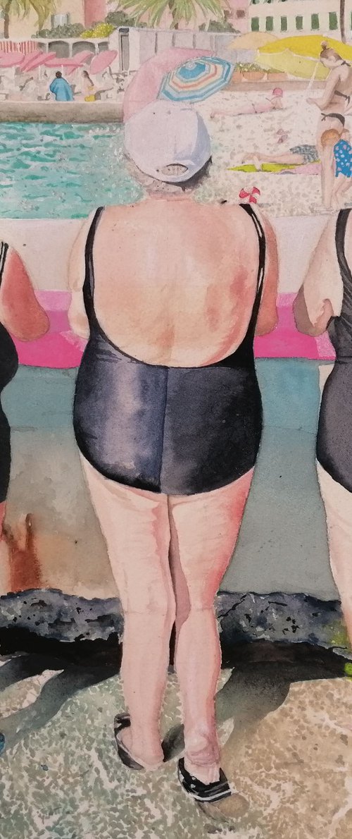 Amiche al mare by Viola Caltabiano