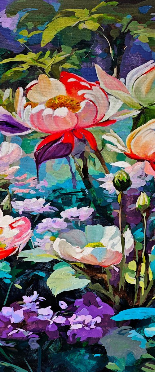 Whispers of petals by Daniel Bulimar Henciu