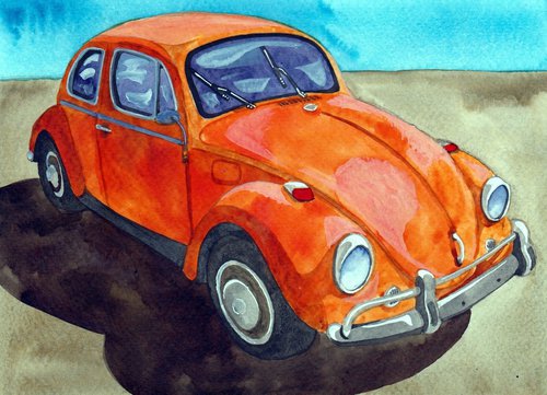 Orange Beetle by Terri Smith