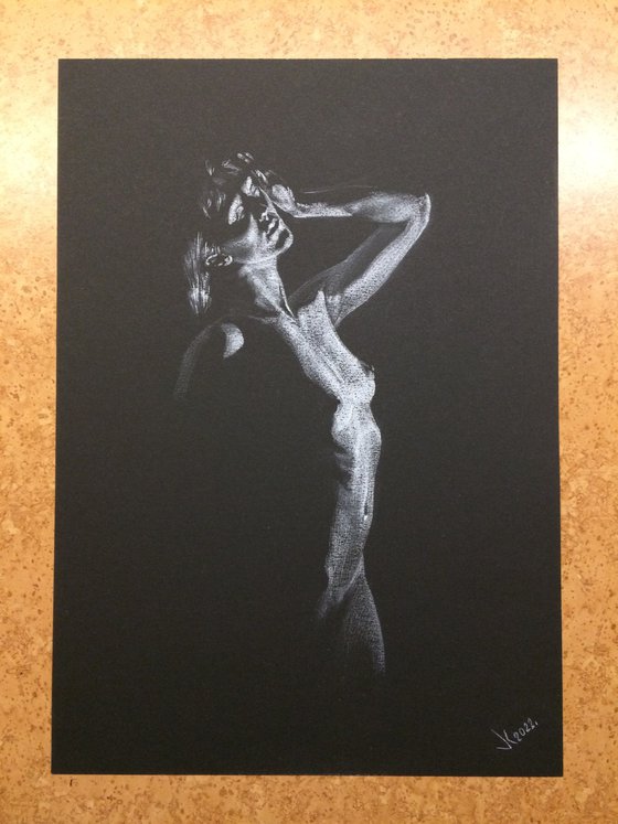 Nude noir #299 (21X29)cm