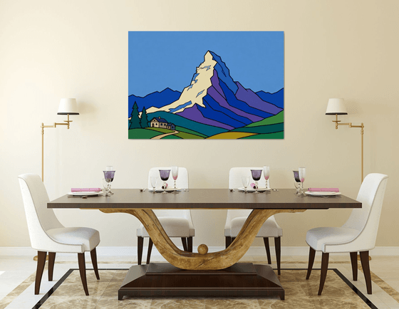 Matterhorn in Blue #20