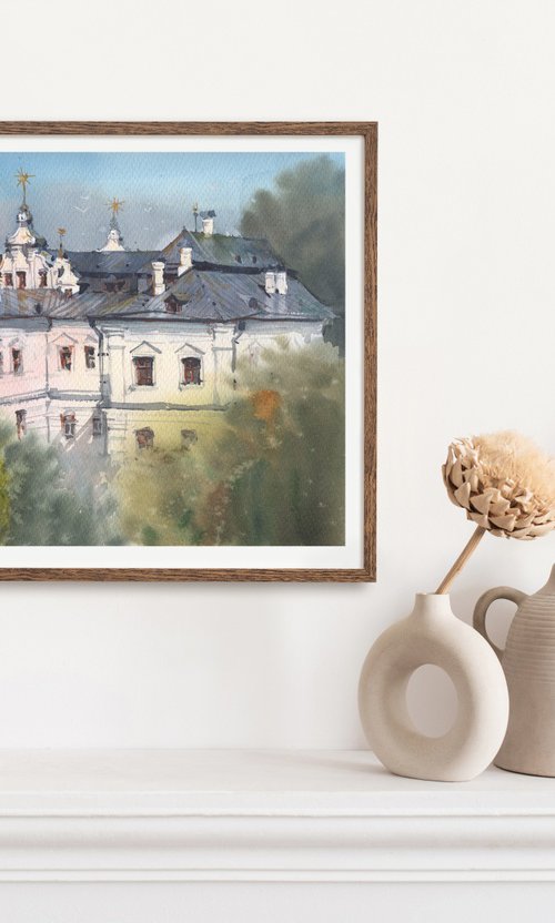 City landscape Kyiv. Capital of Ukraine. by Samira Yanushkova