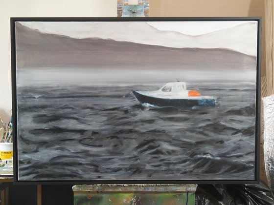 Boat in a Storm (Harris)