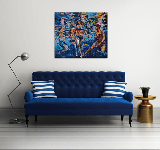 Between water and air