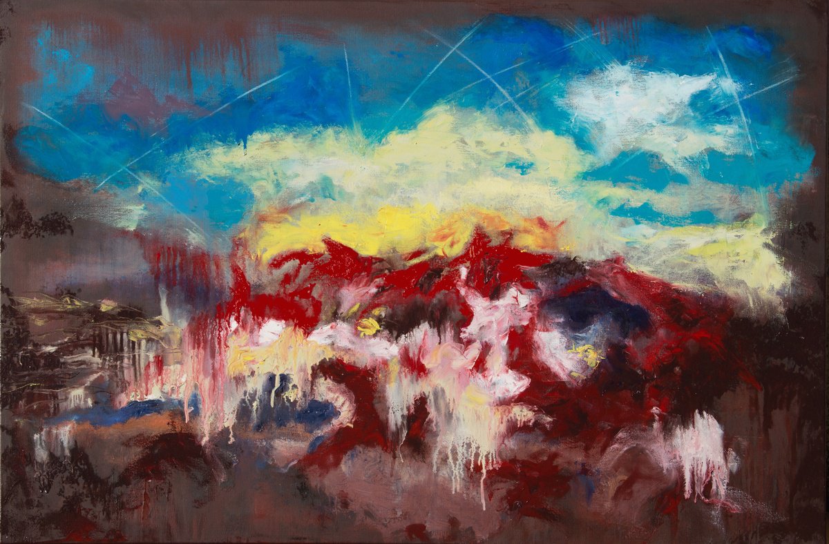 Unresolved By Lewis Evans, 47 X 31, Artwork For Sale On Artfinder