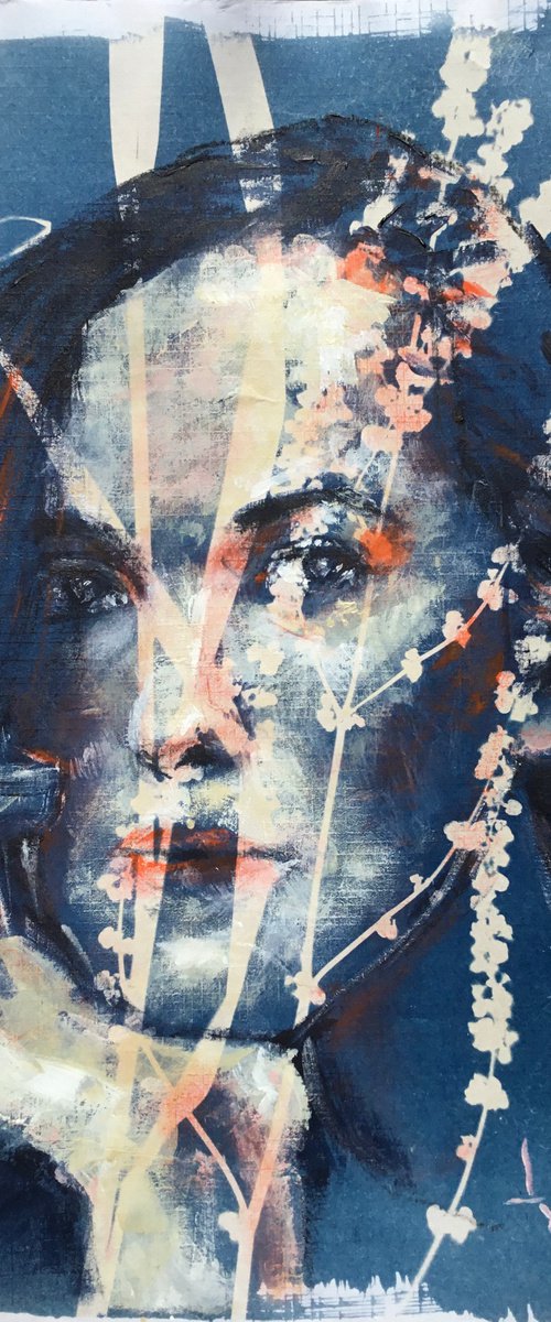 Cyanoportrait #5 by Dominique Dève