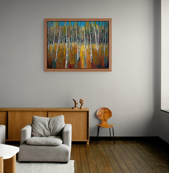 The Golden Birchwood