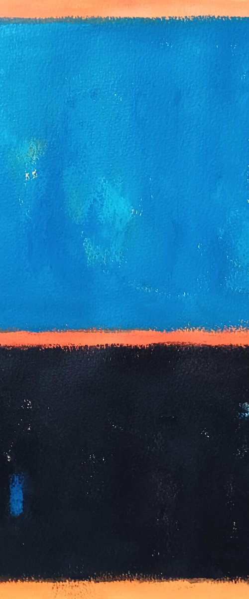 Blue and black II by Luis  Medina