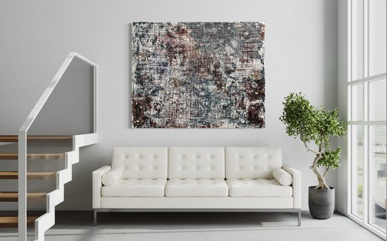 Mapped Out (XL 48x60in)