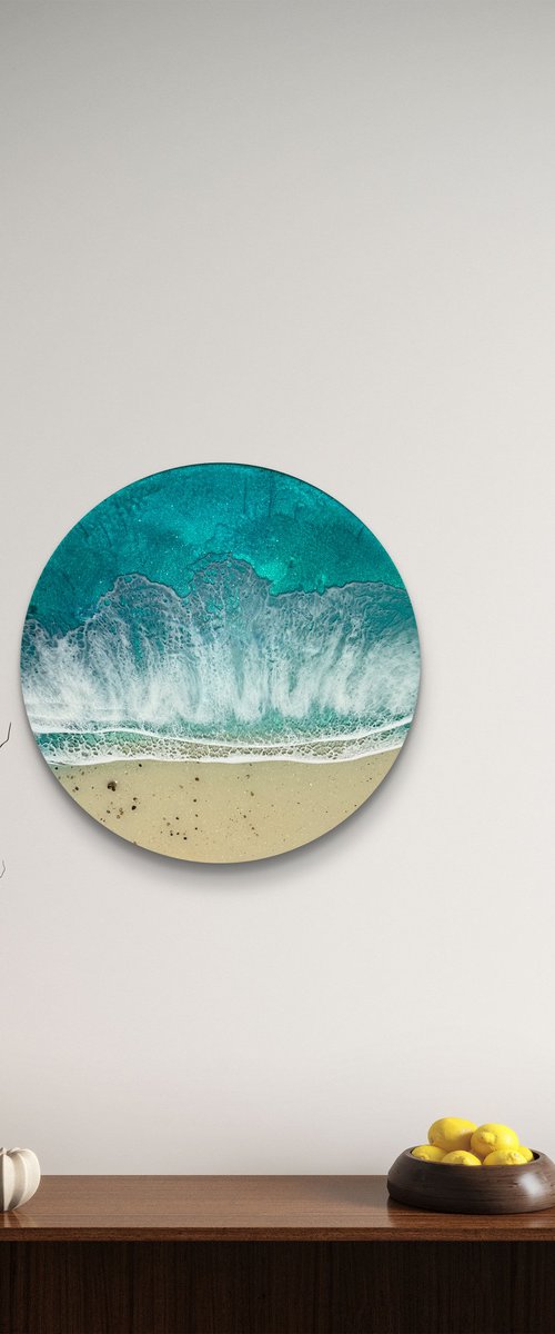 Round ocean #111 by Ana Hefco