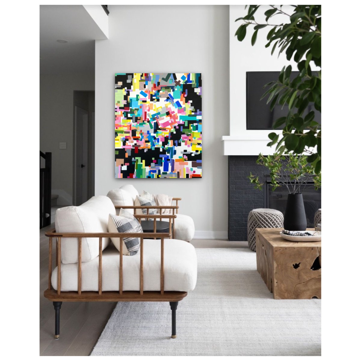 Technicolour By Maria Esmar, 39 X 47, Artwork For Sale On Artfinder