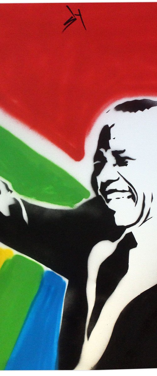 Mandela (wp). by Juan Sly