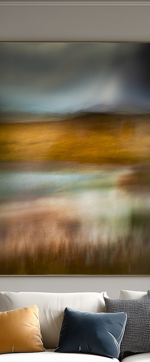 Colours of the Rain, Orkney by Lynne Douglas