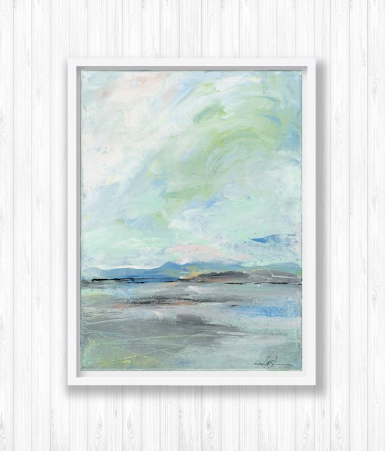 Serenity Walk 168 - Abstract Landscape Painting  by Kathy Morton Stanion